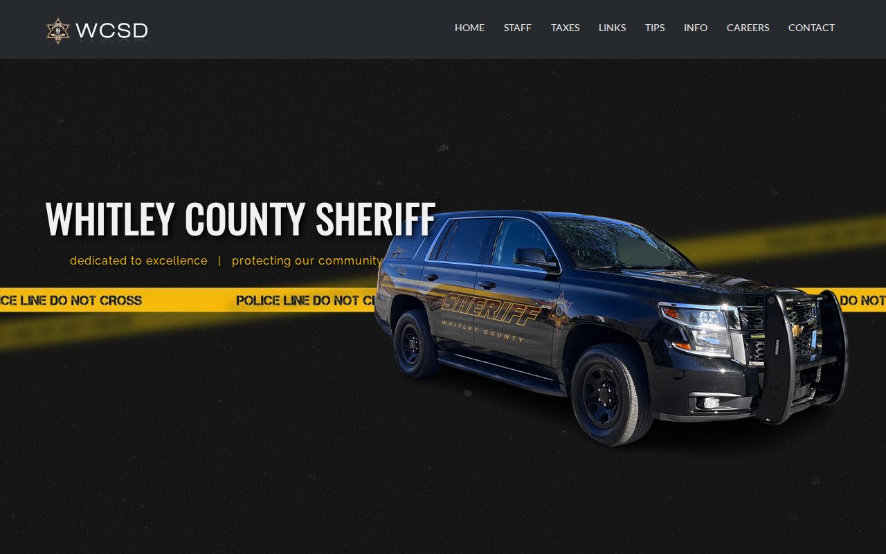 Whitley County Sheriff Department official website